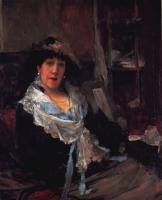 Jules Bastien-Lepage - Une Dame A Lady